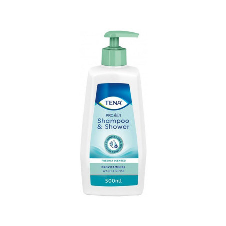 GEL DOUCHE SHAMPOING 2 EN 1 TENA PROSKIN 
