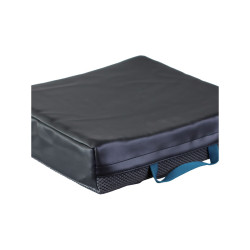 COUSSIN CUBE HOUSSE NOIRE ANTIDERAPANTE