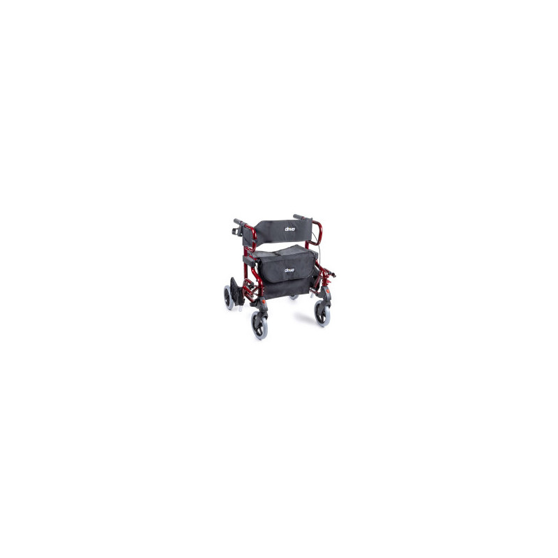 ROLLATOR 4 ROUES 2 EN 1 DIAMOND DELUXE
