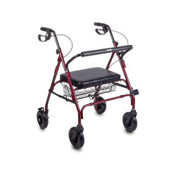 ROLLATOR 4 ROUES BARIATRIQUE GOLITE