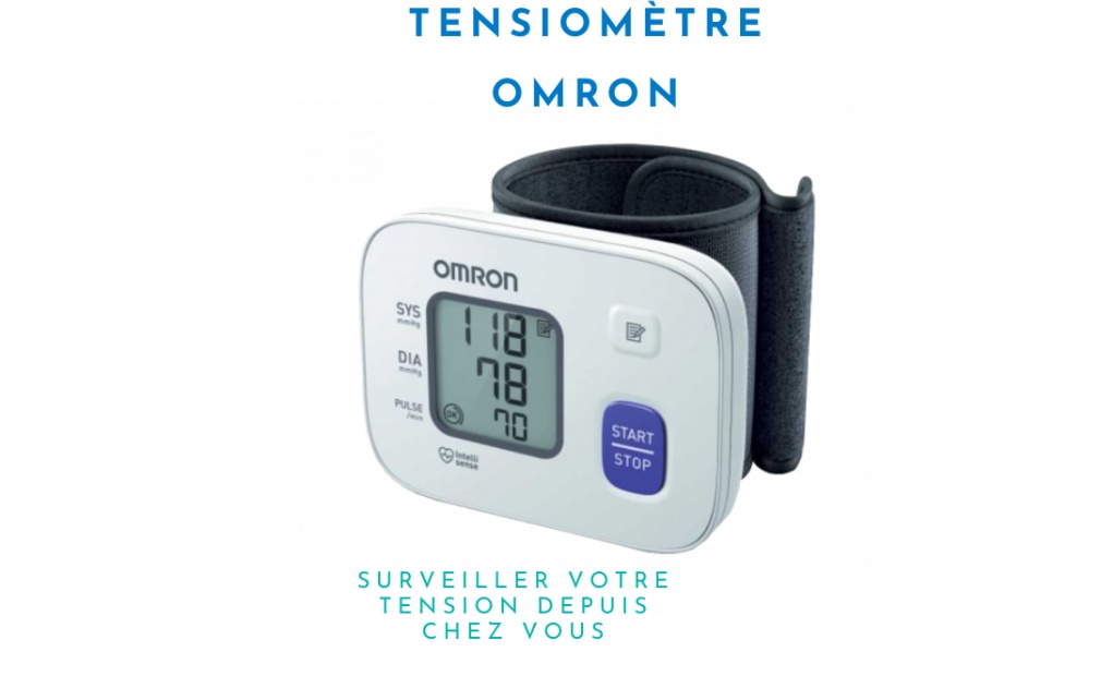 Contrôlez votre tension depuis chez vous avec notre tensiomètre OMRON