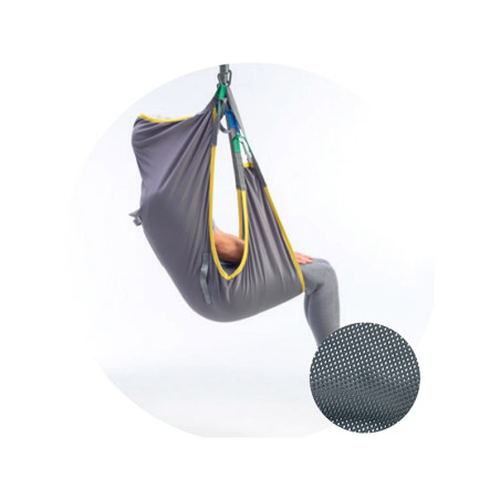 SANGLE HAMAC AVEC TETIERE MAILLE INVACARE