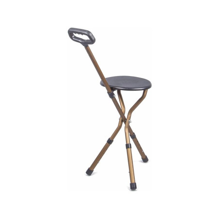 CANNE SIEGE PLIANTE A 3 PIEDS PAUSE