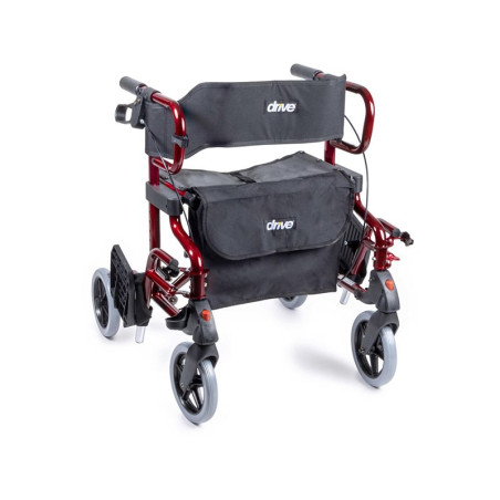ROLLATOR 4 ROUES 2 EN 1 DIAMOND DELUXE