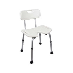 CHAISE DE DOUCHE AVEC POIGNEES OCEANE