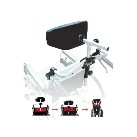 APPUI-TETE POUR FAUTEUIL ROULANT S-ERGO 125