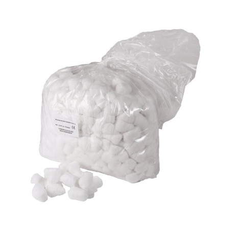 BOULES DE COTON HYDROPHILE