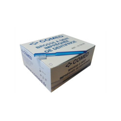 BROSSE A DENTS IMPREGNEE DE DENTIFRICE X100
