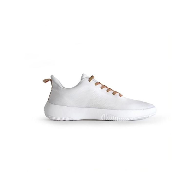 CHAUSSURE SNUG BLANC + CAMEL