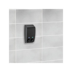DISTRIBUTEUR DE SAVON MURAL 2 EN 1