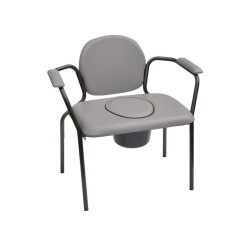 FAUTEUIL DE TOILETTES BEST UP XL GRISE