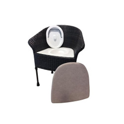 FAUTEUIL GARDE-ROBE CLASSIC - BRUN