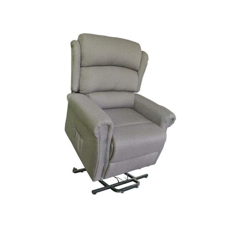 FAUTEUIL RELEVEUR RENAISSANCE  - TISSU CHINE GRIS