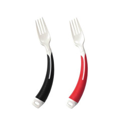 GAMME DE COUVERTS PLASTI-GRIP ENFANT/ADO NOIR