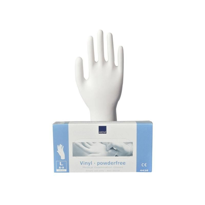 GANTS D’EXAMEN VINYLE NON POUDRE TRANSPARENT