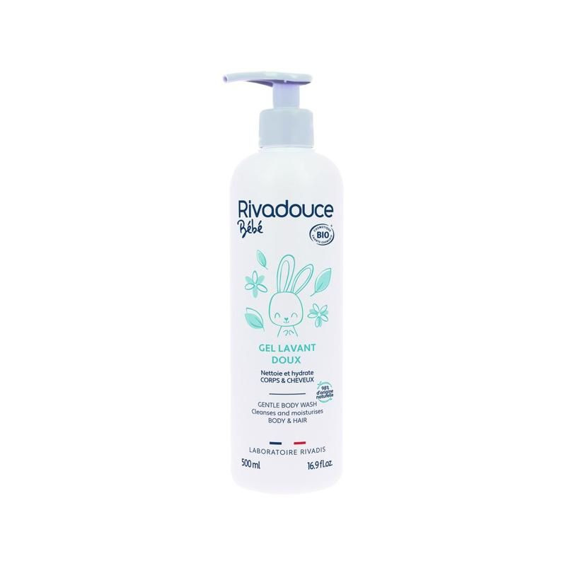 GEL DOUX LAVANT RIVADOUCE BEBE CERTIFIE BIO