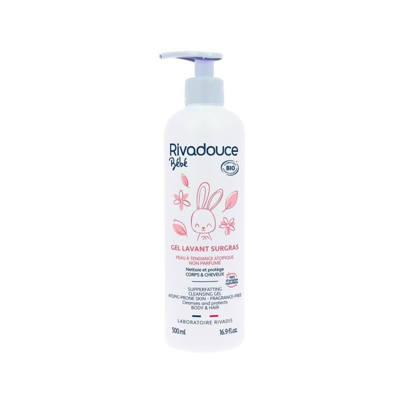 GEL LAVANT SURGRAS RIVADOUCE BEBE CERTIFIE BIO