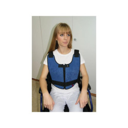 GILET ABDOMINAL CONFORT PLUS POUR FAUTEUIL ROULANT