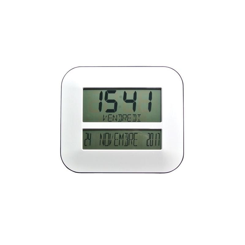 HORLOGE CALENDRIER RADIO-PILOTEE TIMEO