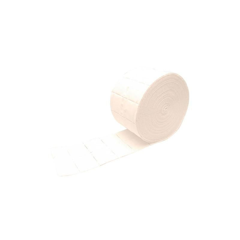 LOT DE 2 ROULEAUX DE 500 TAMPOINS DE OUATE DE CELLULOSE