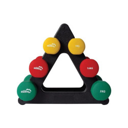 PAIRE D'HALTERES NEOPRENE