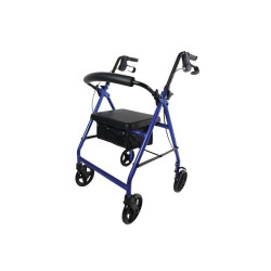 ROLLATOR 4 ROUES ALUMINIUM