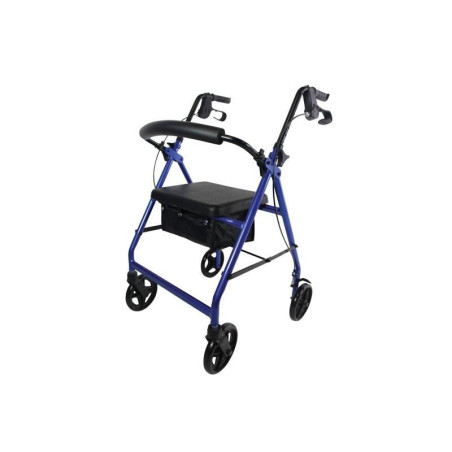 ROLLATOR 4 ROUES ALUMINIUM