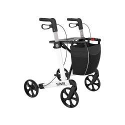 ROLLATOR SERVER BLANC