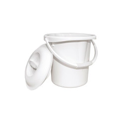 SEAU HYGIENIQUE AVEC COUVERCLE