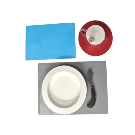 SET DE REPAS ANTIDERAPANT ERGO PLUS SPECIAL LAVE-VAISSELLE BLEU