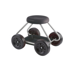 SIEGE DE JARDIN SUR ROUES